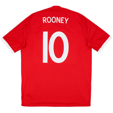2010-11 England Maillot extérieur Rooney #10 - 8/10 - (XL)