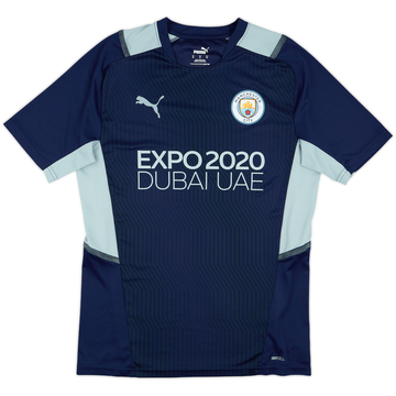 2021-22 Manchester City Puma Maillot d'entraînement - 8/10 - (M)