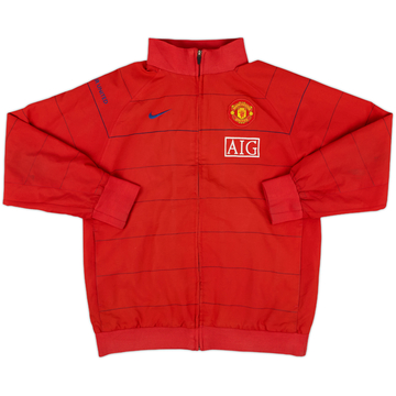 2008-09 Manchester United Nike Veste de survêtement - 6/10 - (XL.Boys)