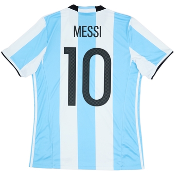 2016-17 Argentina Maillot Domicile Messi #10 - 6/10 - (M)
