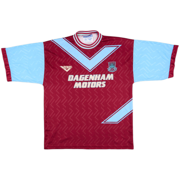 1993-95 West Ham Maillot Domicile - 7/10 - (XL)