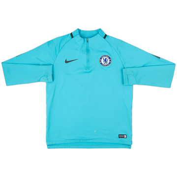 2017-18 Chelsea Nike Haut de survêtement 1/4 Zip - 6/10 - (S)