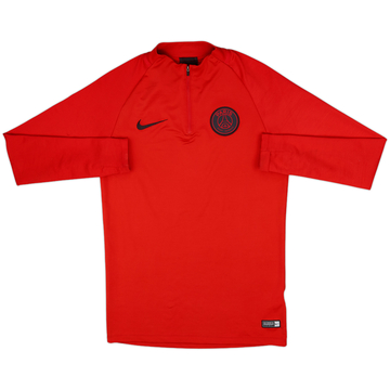 2019-20 Paris Saint-Germain Haut d'entraînement 1/4 Zip - 7/10 - (S)
