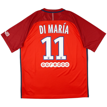 2016-17 Paris Saint-Germain Maillot extérieur Di Maria #11 - 7/10 - (XL)