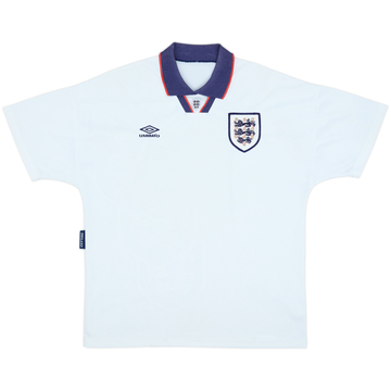 1993-95 England Maillot Domicile - 7/10 - (XXL)