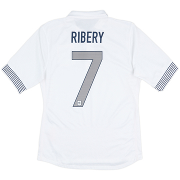 2012-13 France Maillot extérieur version joueur Ribery #7 - 5/10 - (S)