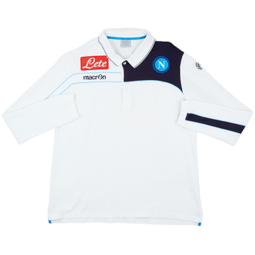 Polo Macron Napoli 2012-13 à manches longues - 7/10 - (3XL)