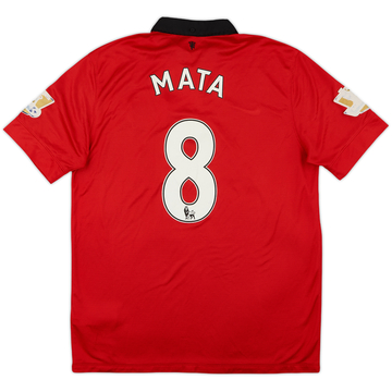 Maillot domicile Manchester United 2013-14 Mata #8 - 5/10 - (L)