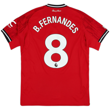 2025-26 Manchester United Maillot Domicile B.Fernandes #8 - 7/10 - (M)