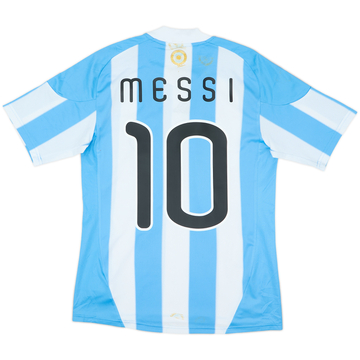 2010-11 Argentina Maillot domicile Messi #10 - 5/10 - (S)