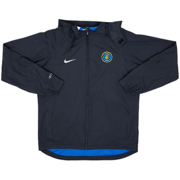 2004-05 Inter Milan Nike Veste de pluie à capuche - 5/10 - (S)