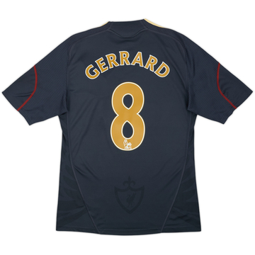 2009-10 Liverpool Maillot extérieur Gerrard #8 - 6/10 - (S)