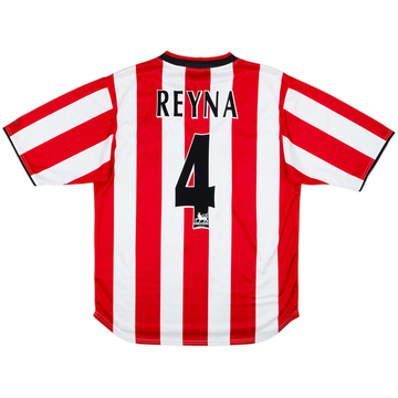 2000-02 Sunderland Maillot domicile Reyna #4 - 6/10 - (M)