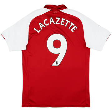 2017-18 Arsenal Maillot Domicile Lacazette #9 - 6/10 - (M)