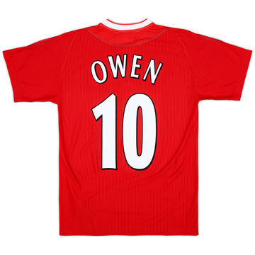2002-04 Liverpool Maillot Domicile Owen #10 - 9/10 - (XS)