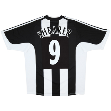 2001-03 Newcastle Maillot Domicile Shearer #9 - 6/10 - (L)