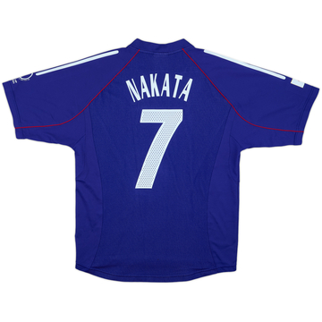 2002-04 Japan Maillot Domicile Nakata #7 - 8/10 - (L)