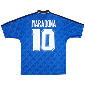 1994-97 Argentina Maillot extérieur Maradona #10 - 7/10 - (M)