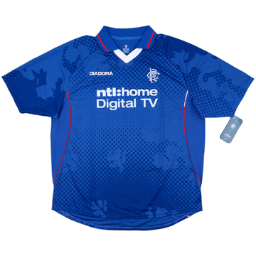 2002-03 Rangers Maillot domicile (XL)