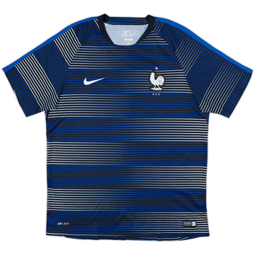 2016-17 France Nike Maillot d'entraînement - 9/10 - (XL)