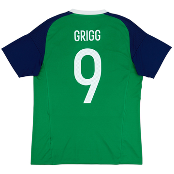2016-17 Northern Ireland Maillot domicile Grigg #9 - 6/10 - (M)