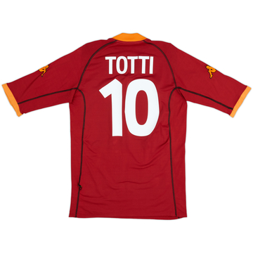 2001-02 Roma Maillot domicile Totti #10 - 6/10 - (XL)