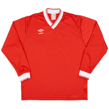 1990s Umbro Modèle Maillot ML #14 - 9/10 - (L)