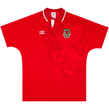 Maillot domicile 1992 Wales Match Issue #3 (vs Ireland)