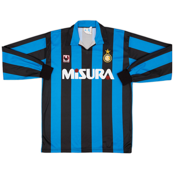 Maillot Domicile ML Inter Milan 1990-91 - 6/10 - (L)