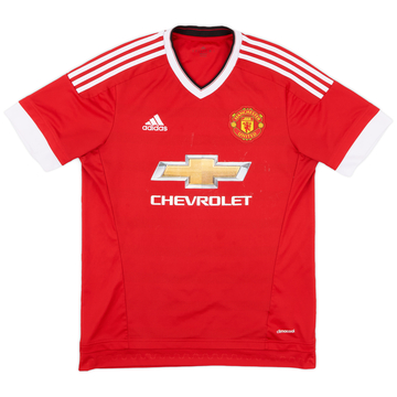 2015-16 Manchester United Maillot domicile - 5/10 - (M)