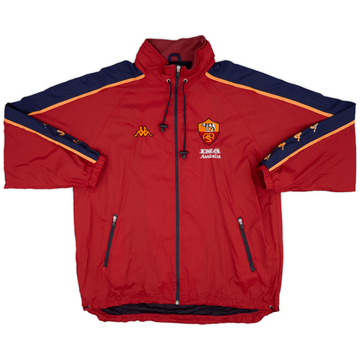 2001-02 Roma Kappa Veste de pluie à capuche - 7/10 - (XXL)