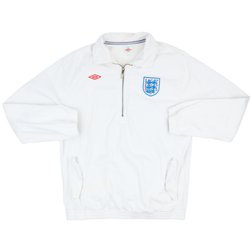 2010-11 England Umbro Haut d'entraînement 1/4 Zip - 6/10 - (XL)