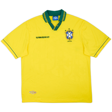 1993-94 Brazil Maillot Domicile - 5/10 - (XL)