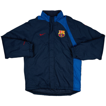 2004-05 Barcelona Nike Manteau de banc matelassé - 9/10 - (S)