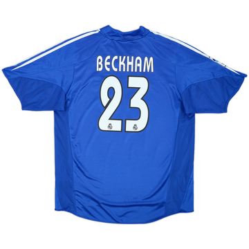 2004-05 Real Madrid Maillot troisième Beckham #23 - 8/10 - (L)