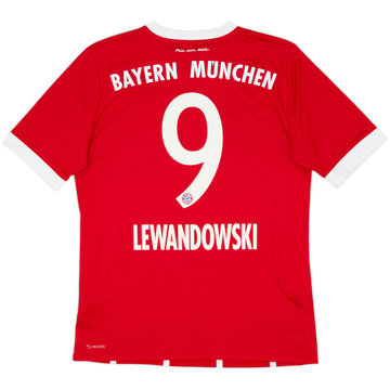 2017-18 Bayern Munich Maillot domicile Lewandowski #9 - 7/10 - (15-16 ans)