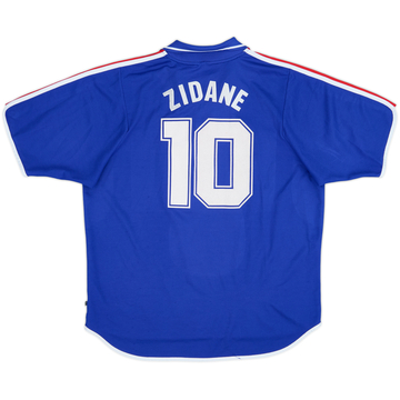2000-02 France Maillot domicile Zidane #10 - 6/10 - (XL)