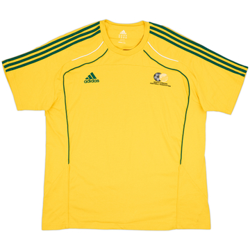 2010-11 Afrique du Sud adidas T-shirt en coton - 8/10 - (3XL)