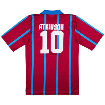 1993-95 Aston Villa Maillot domicile Atkinson #10 - 8/10 - (S)