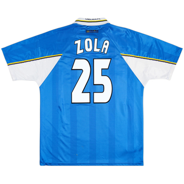 1997-99 Chelsea Maillot Domicile Zola #25 - 5/10 - (XL)
