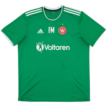 2023-24 Western Sydney Wanderers adidas Maillot d'entraînement édition staff FM - 9/10 - (XL)