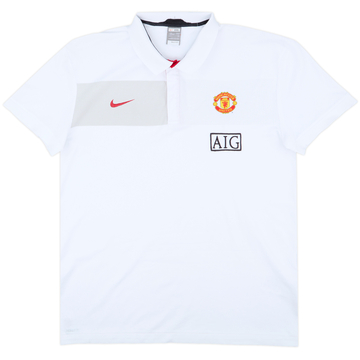 2009-10 Manchester United Nike Polo - 7/10 - (XXL)