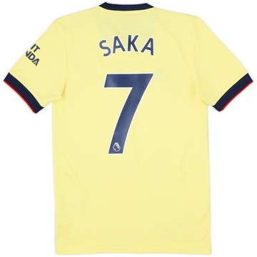 2021-22 Arsenal Maillot extérieur Saka #7 - 6/10 - (XS)