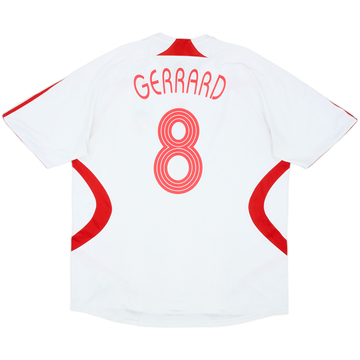2007-08 Liverpool Maillot extérieur Gerrard #8 - 5/10 - (XXL)