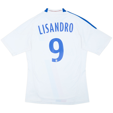 2010-11 Lyon Maillot Domicile Lisandro #9 - 6/10 - (M)