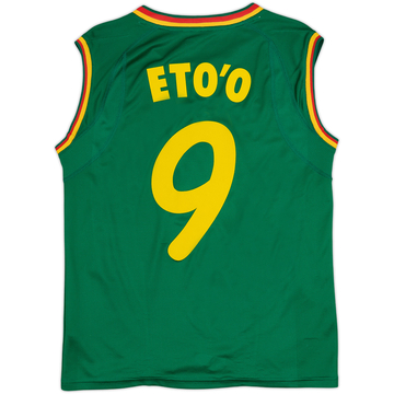 2002 Cameroon Maillot Domicile Eto'o #9 - 7/10 - (S)