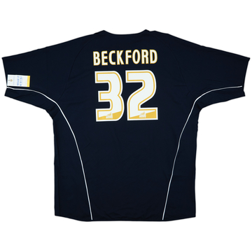 2005-06 Leeds United Maillot extérieur Beckford #32 (XL)