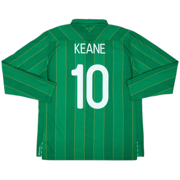 2011-12 Irlande Maillot Domicile ML Keane #10 - 8/10 - (XL)