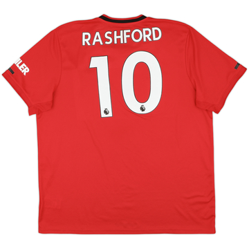2019-20 Maillot domicile Manchester United Rashford #10 - 8/10 - (XXL)