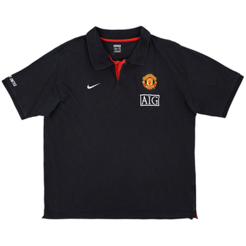 2008-09 Manchester United Nike Polo - 8/10 - (XXL)